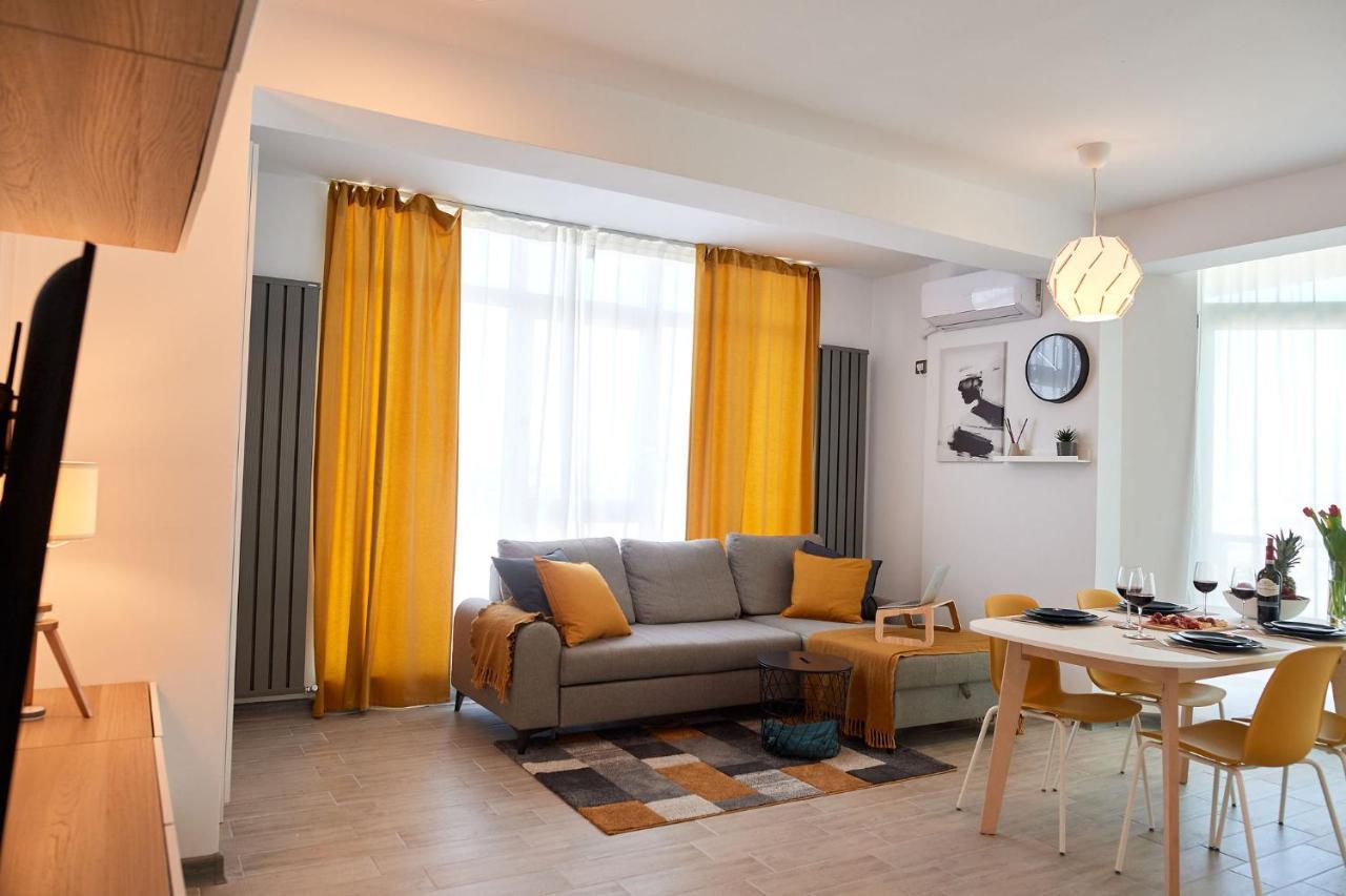 Fineloft Sea View Apartment-Spa N Pools Beach Resort Năvodari Eksteriør bilde